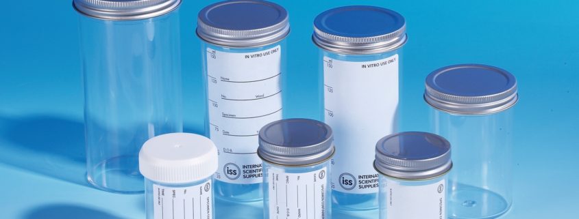 Straight Sided Specimen Containers