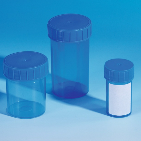 SC5502 (Pack of 700) - Blue Polypropylene Containers for Food And Dairy Sampling
