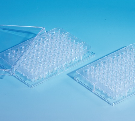 Polystyrene Microtitre Tray ‘V’ Well (Gamma Irradiated) - MTT005 (Pack of 100)