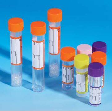 Plastic Screw Cap Blood Collection Tubes with Anticoagulants