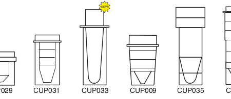 2ml Conical Sample Cup - CUP009 (Pack of 1000)
