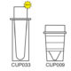 2ml Conical Sample Cup - CUP009 (Pack of 1000)