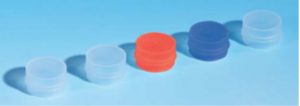 Cap for Sample Cups, Blue - CUP018 (Pack of 1000)