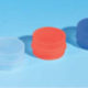 Cap for Sample Cups, Blue - CUP018 (Pack of 1000)